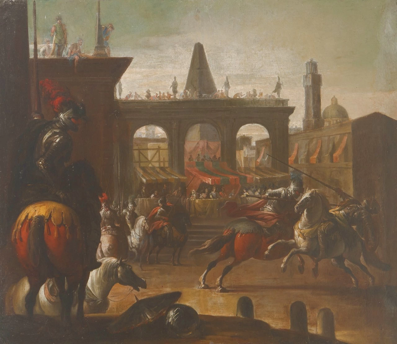 Fasti della Famiglia Farnese. episodio delle nozze di Elisabetta Farnese - Museo della Reggia di Caserta 6